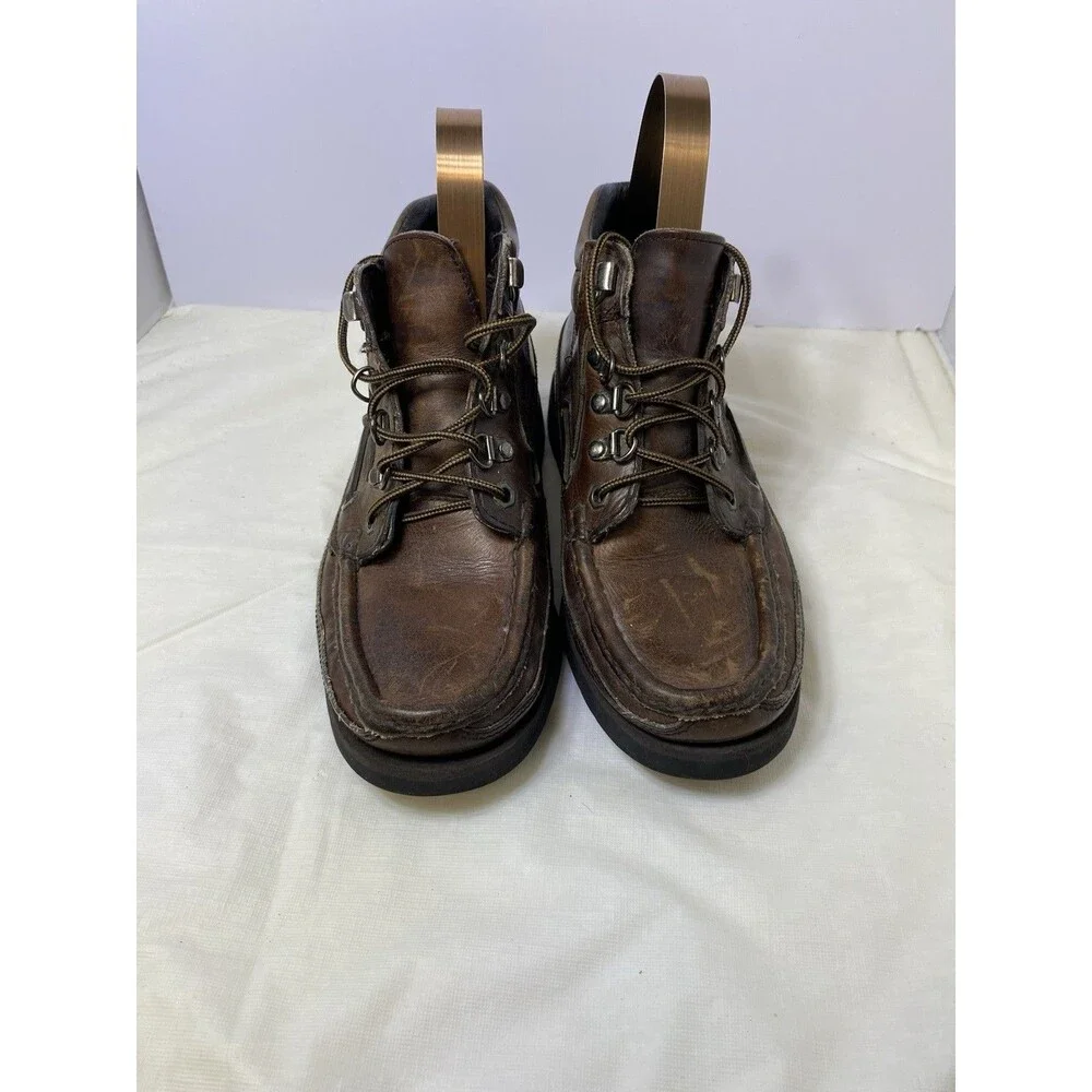 Vintage Eagle Mountain Leather Boots Mens Size 7M Brown